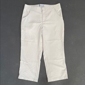 Columbia Sz 12 Women’s Light Tan Casual Capri Pants